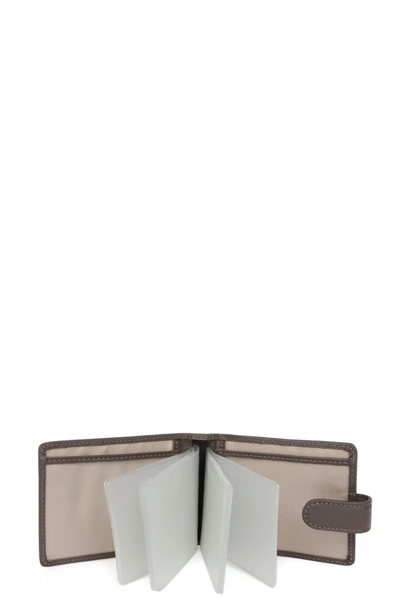 Porte-cartes - 1 volet - Cuir
