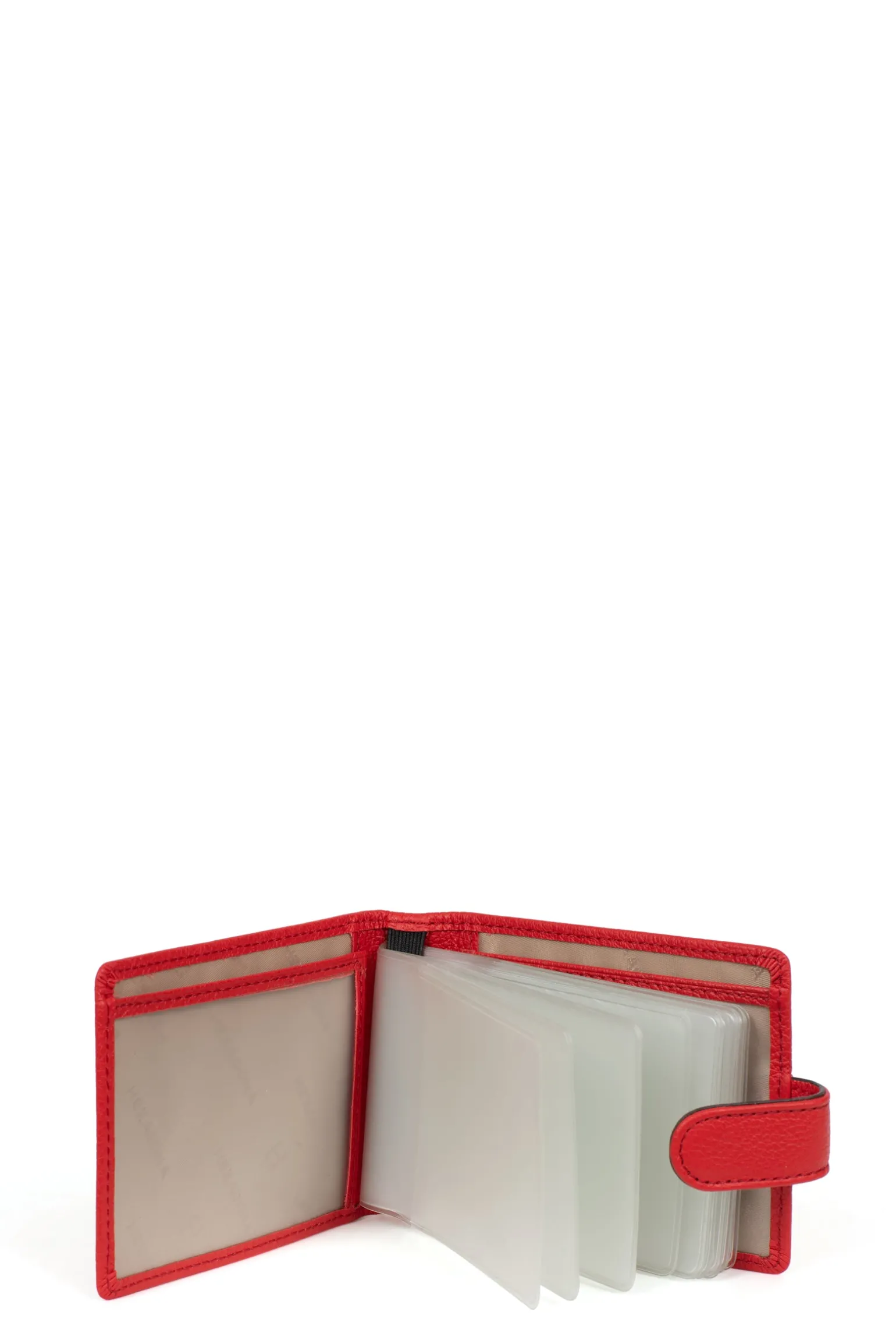 Porte-cartes - 1 volet - Cuir