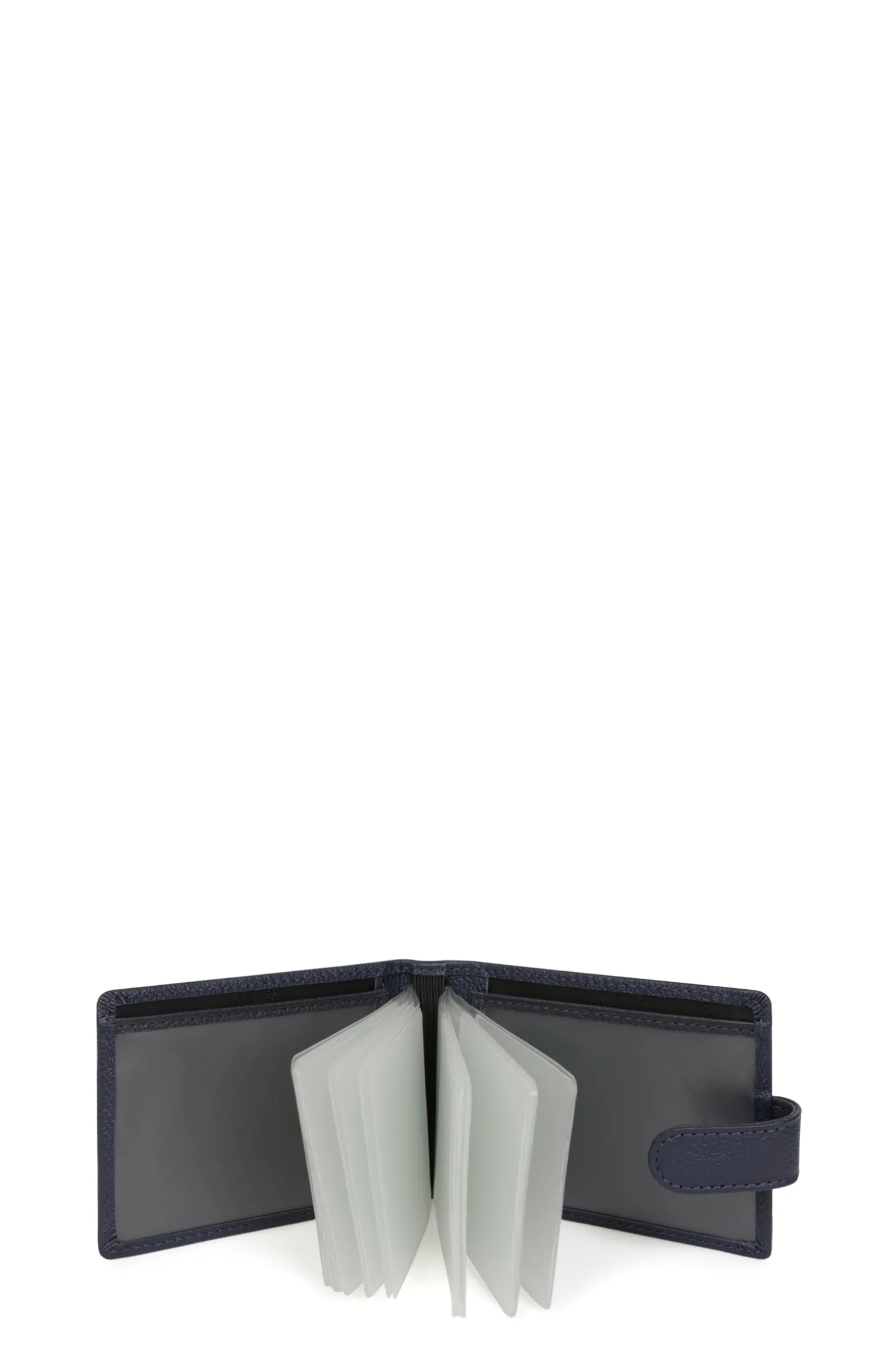 Porte-cartes - 1 volet - Cuir
