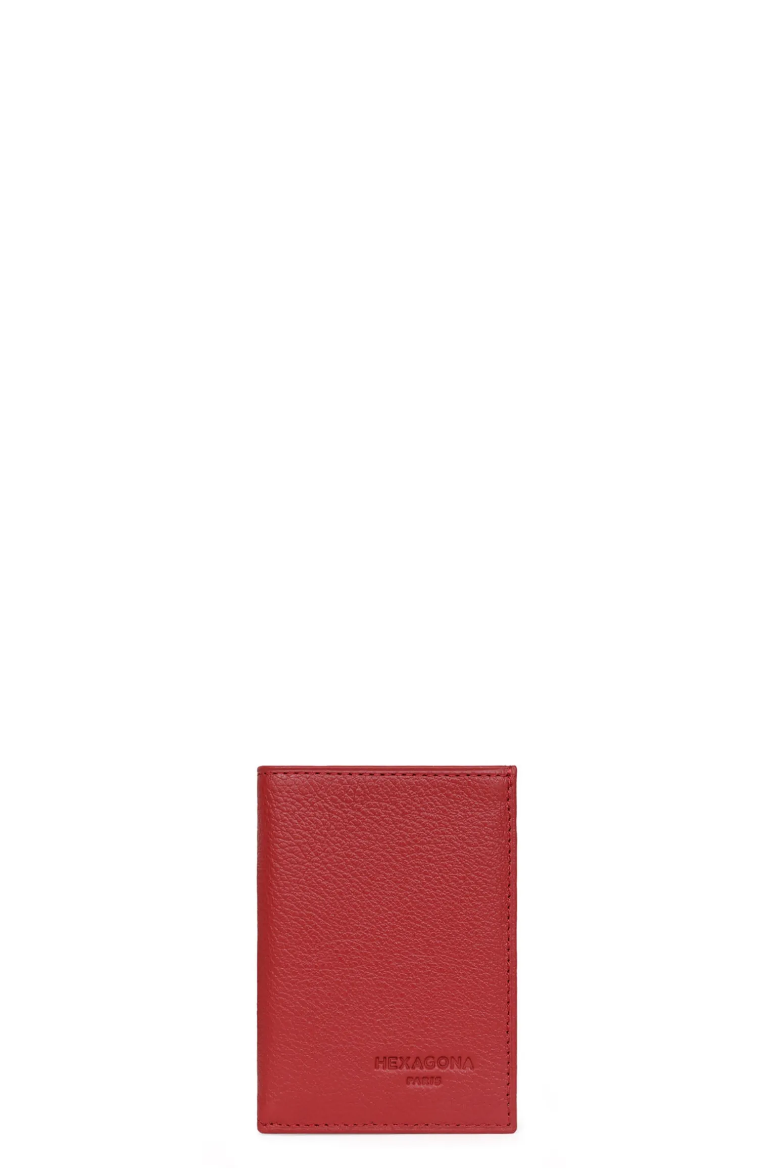 Porte-cartes - 1 volet - Cuir
