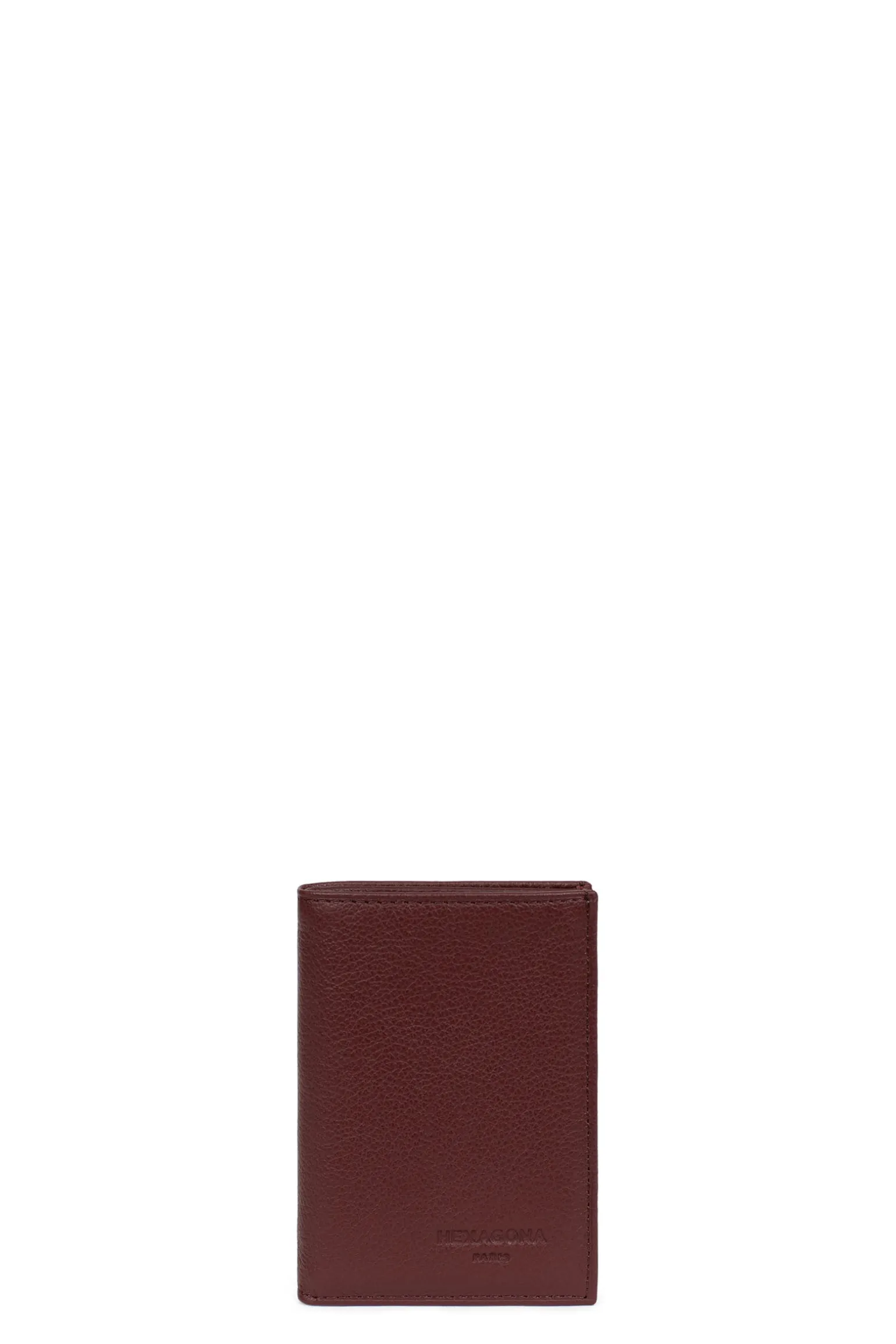 Porte-cartes - 1 volet - Cuir