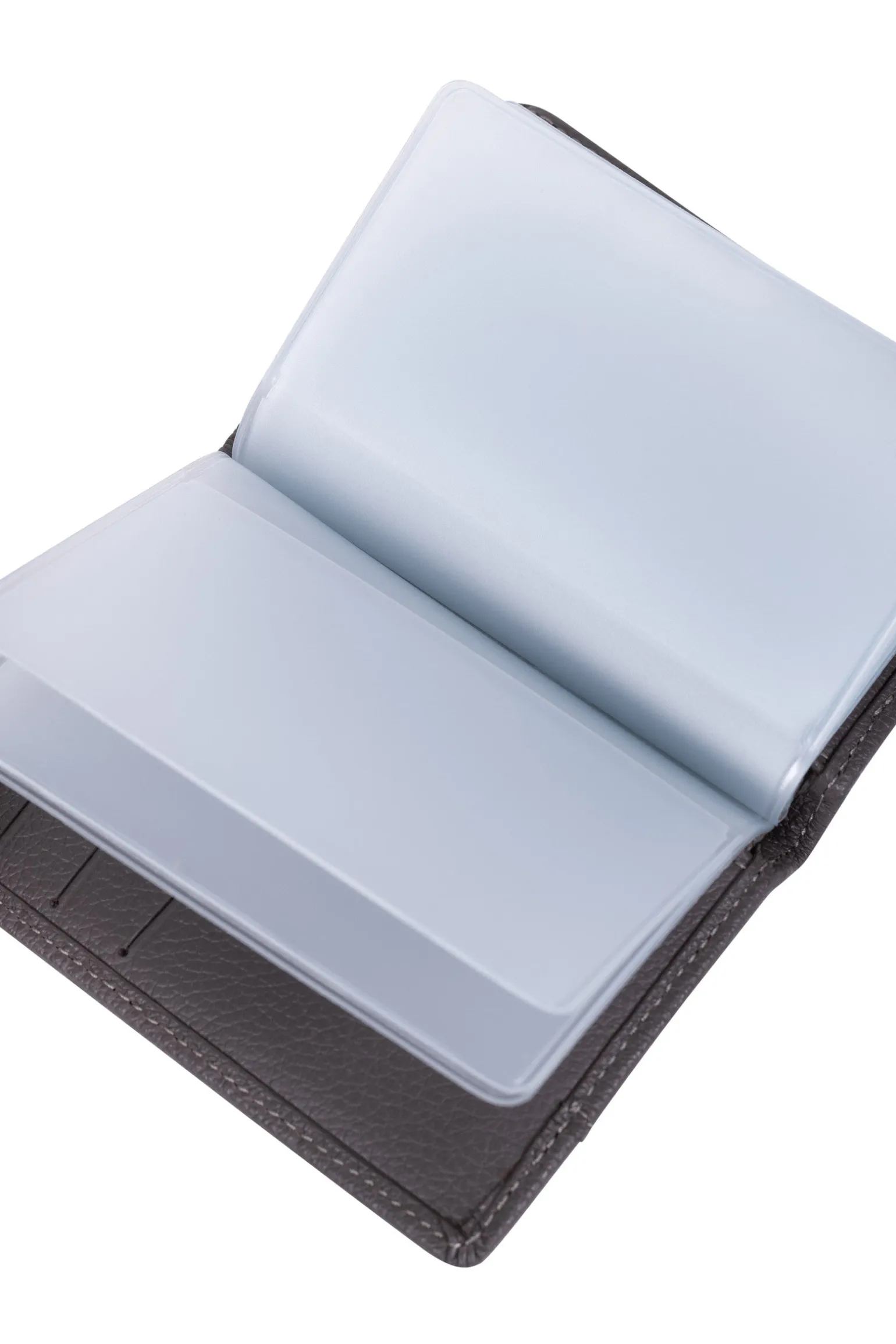 Porte-cartes - 1 volet - Stop RFID - Cuir