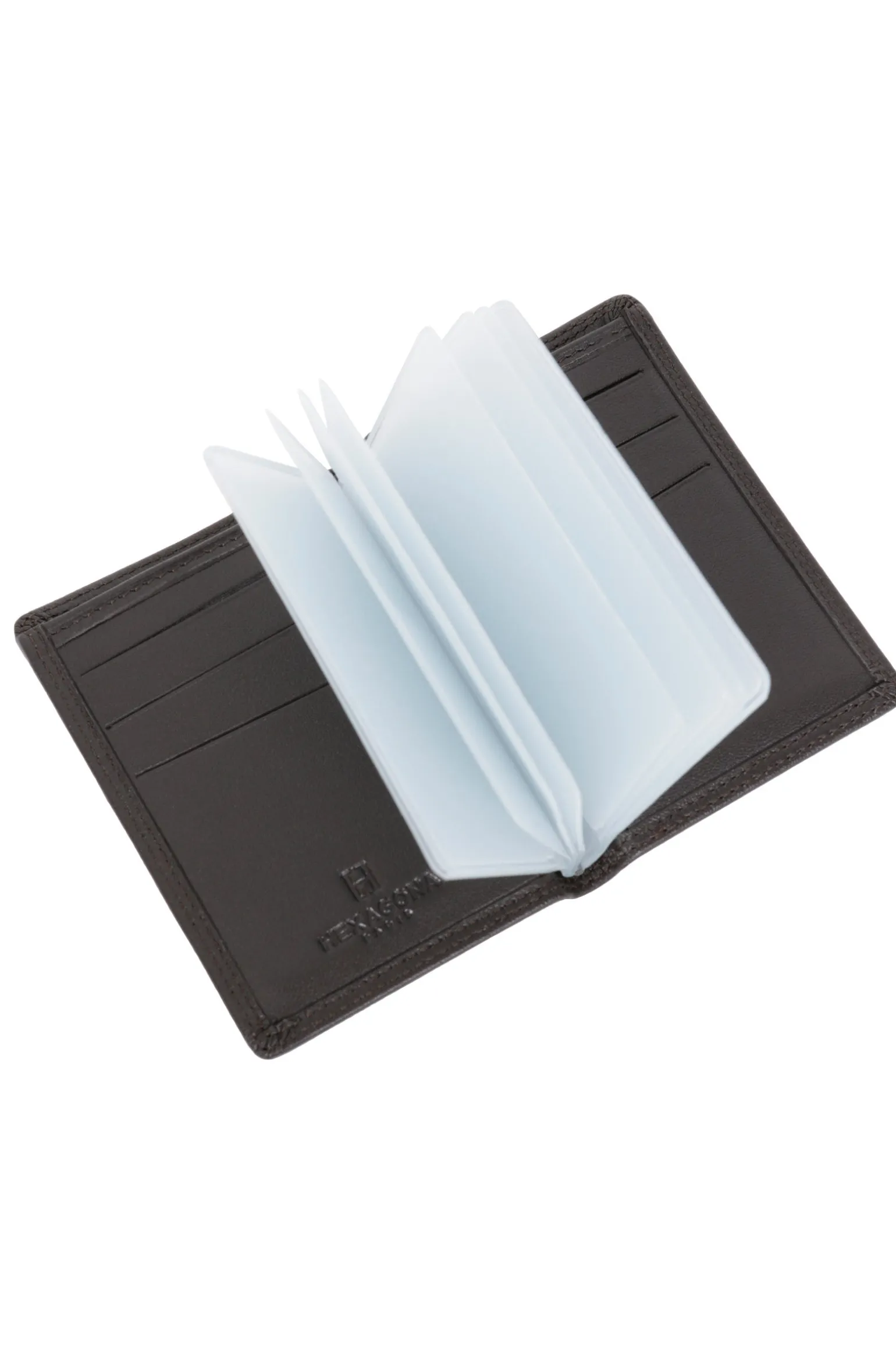 Porte-cartes - 1 volet - Stop RFID - Cuir