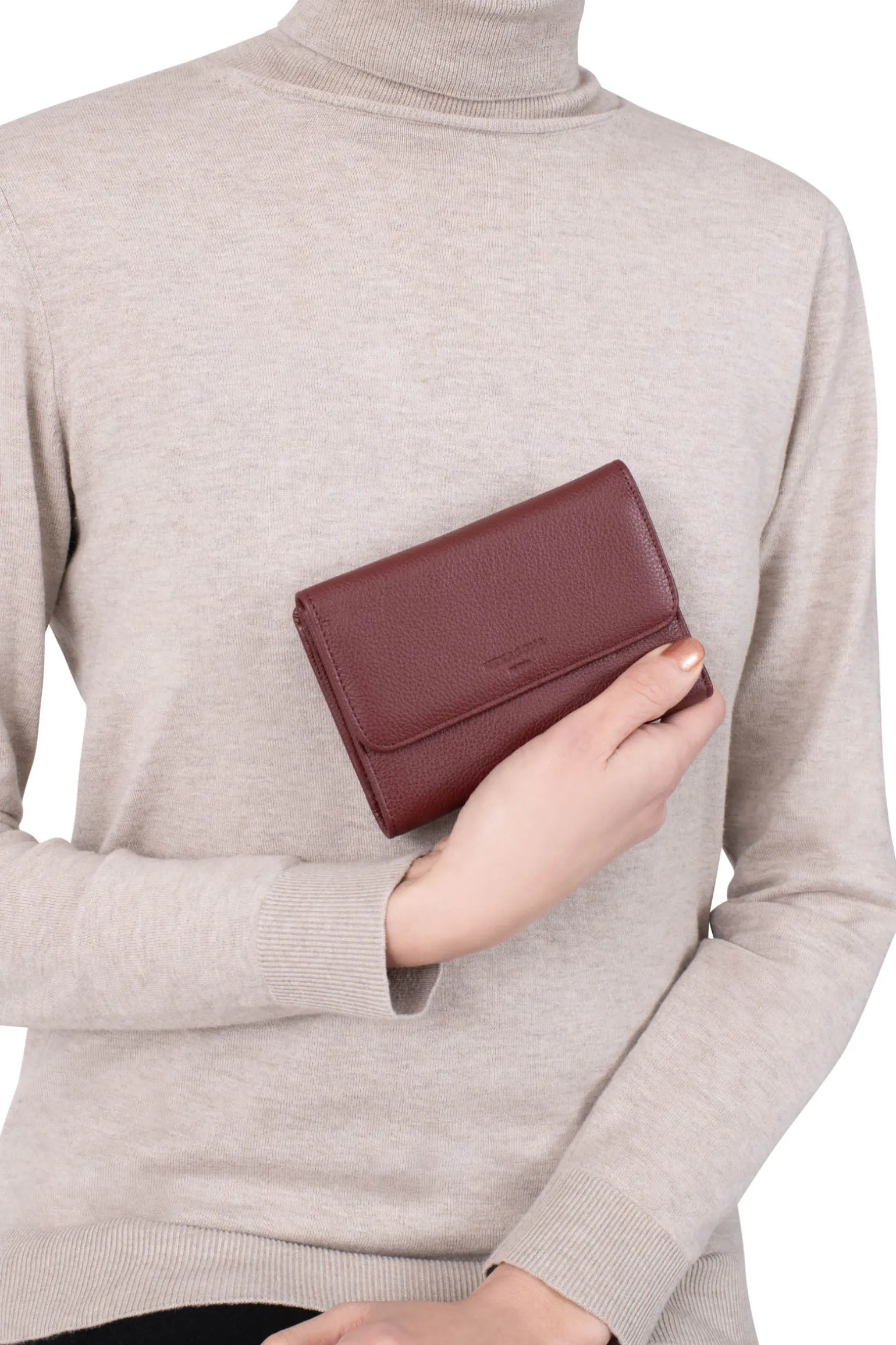 Portefeuille - 1 volet - Cuir