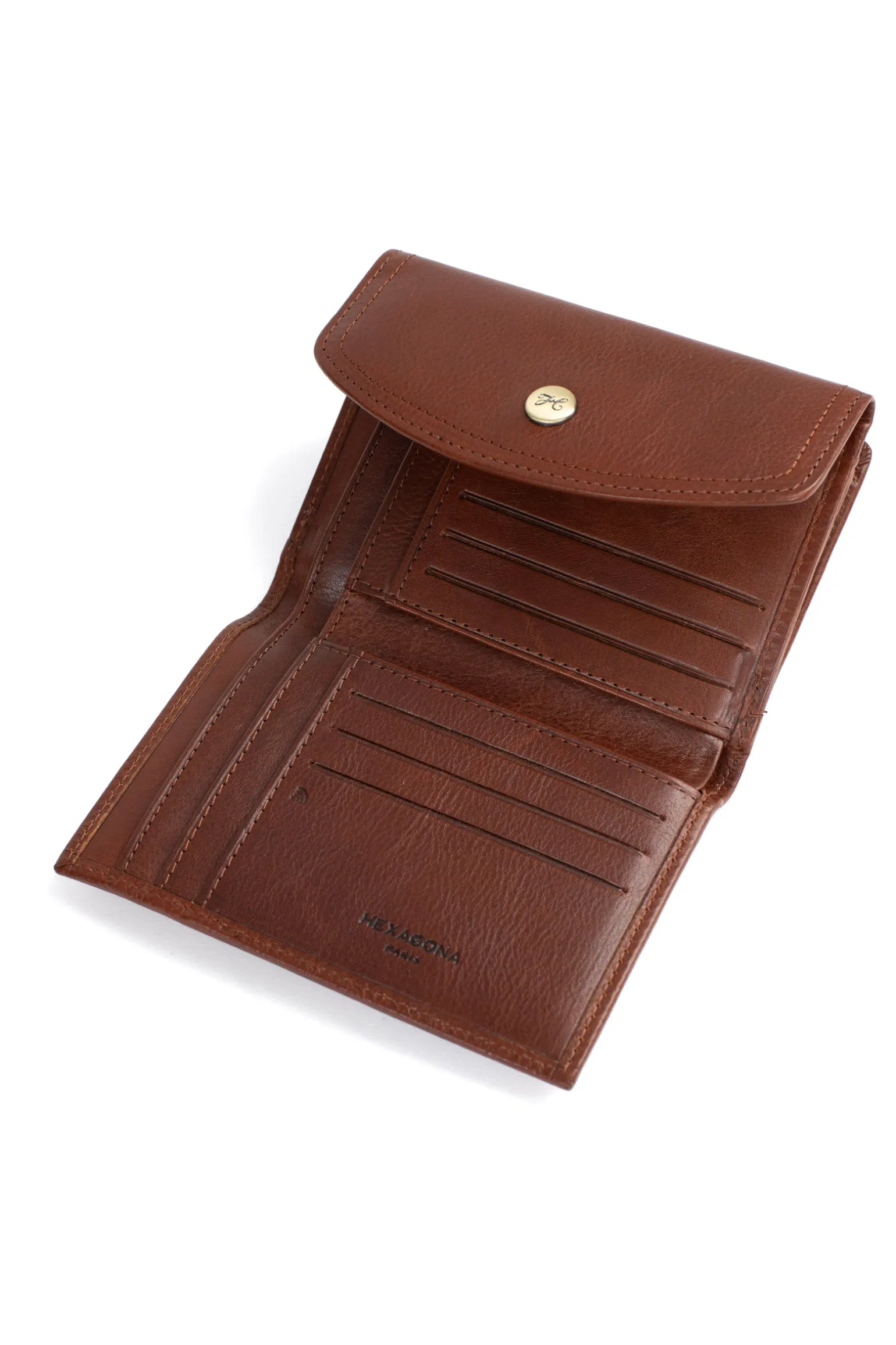 Portefeuille - 1 volet - Stop RFID - Cuir