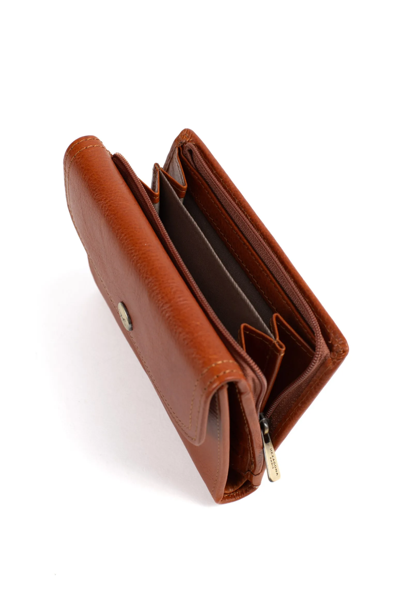 Portefeuille - 1 volet - Stop RFID - Cuir