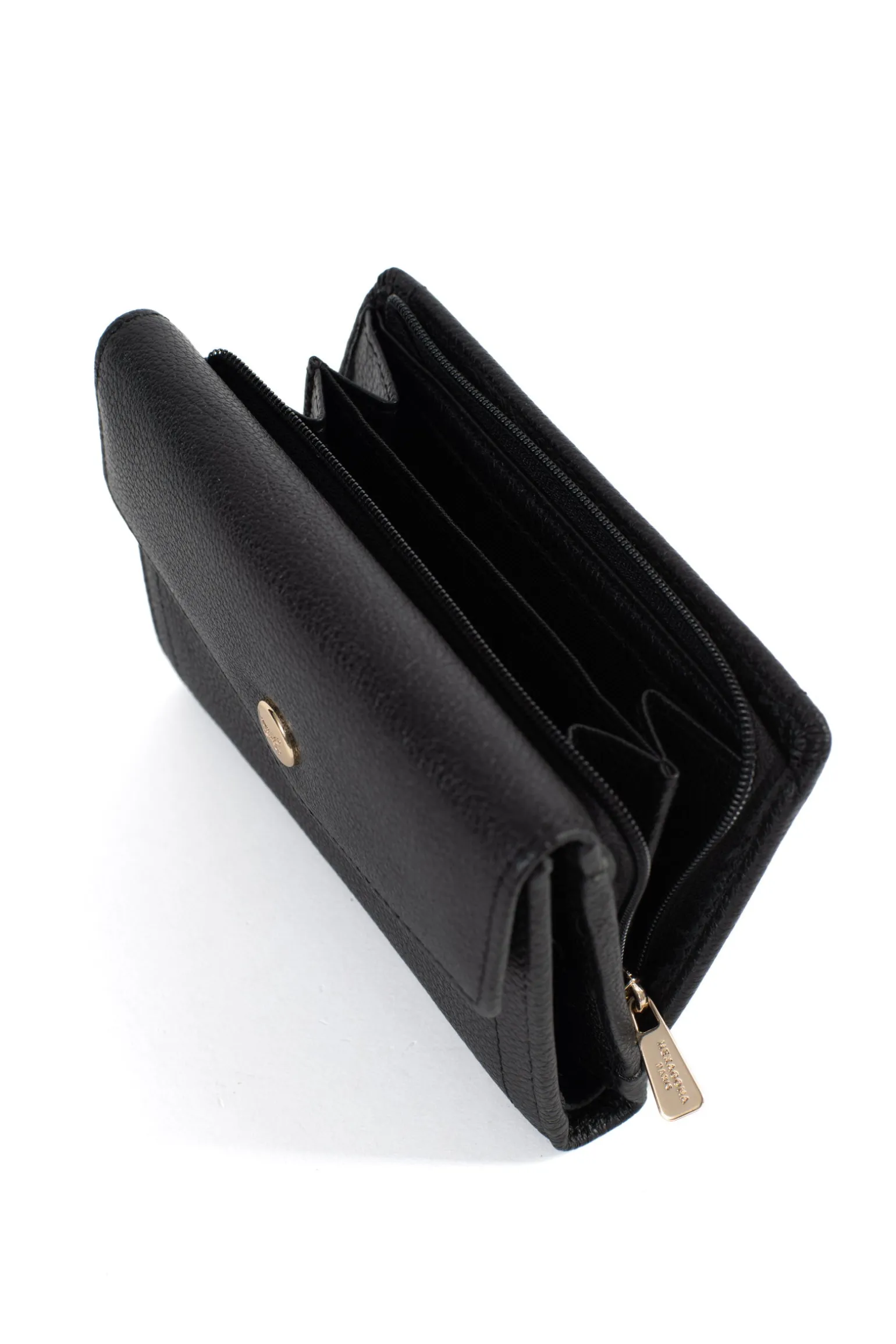 Portefeuille - 1 volet - Stop RFID - Cuir