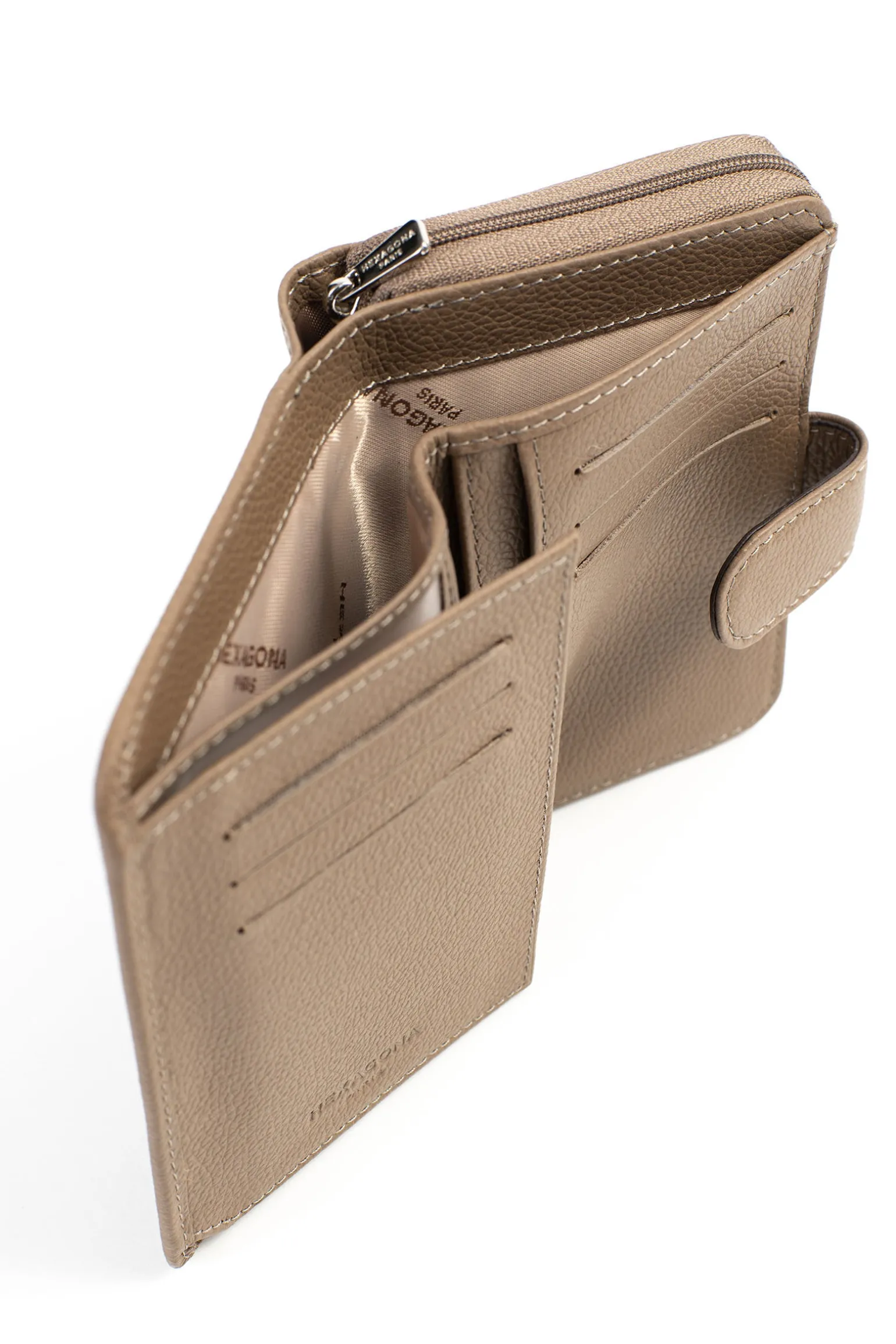 Portefeuille - 2 volets - Cuir