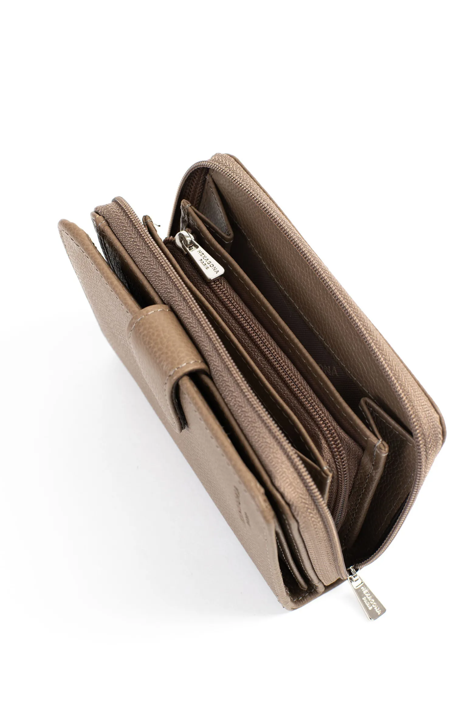 Portefeuille - 2 volets - Cuir