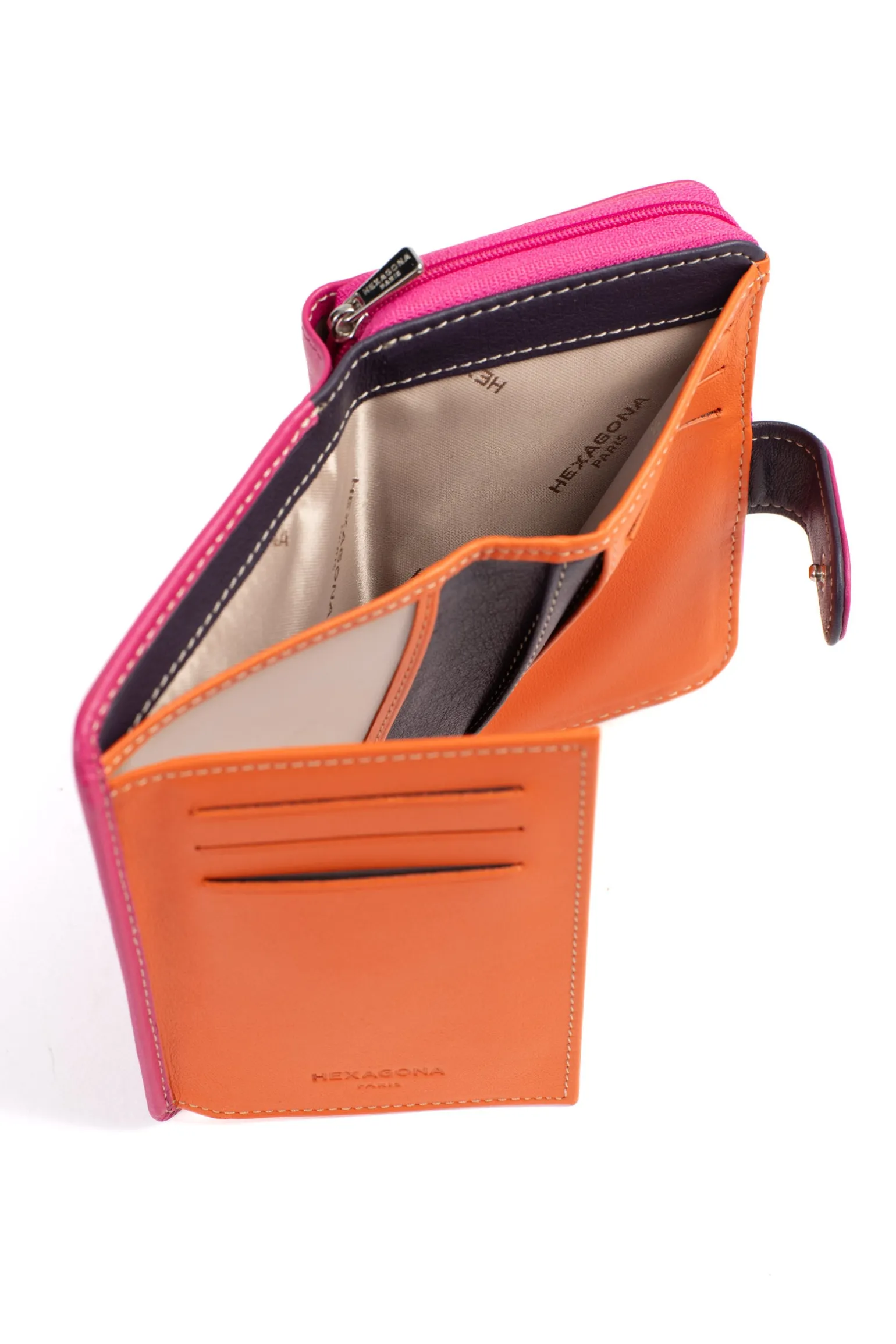 Portefeuille - 2 volets - Cuir