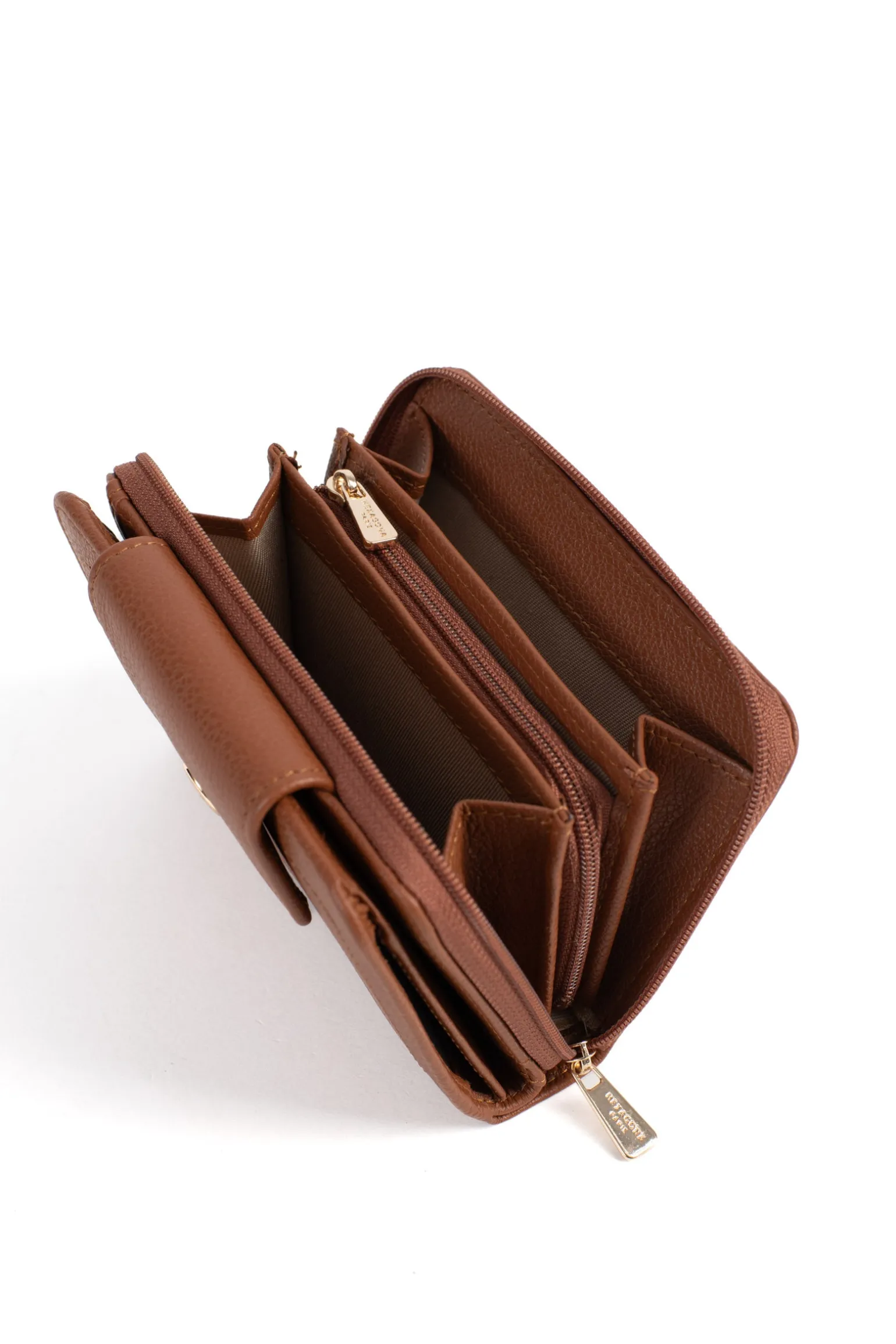 Portefeuille - 2 volets - Stop RFID - Cuir