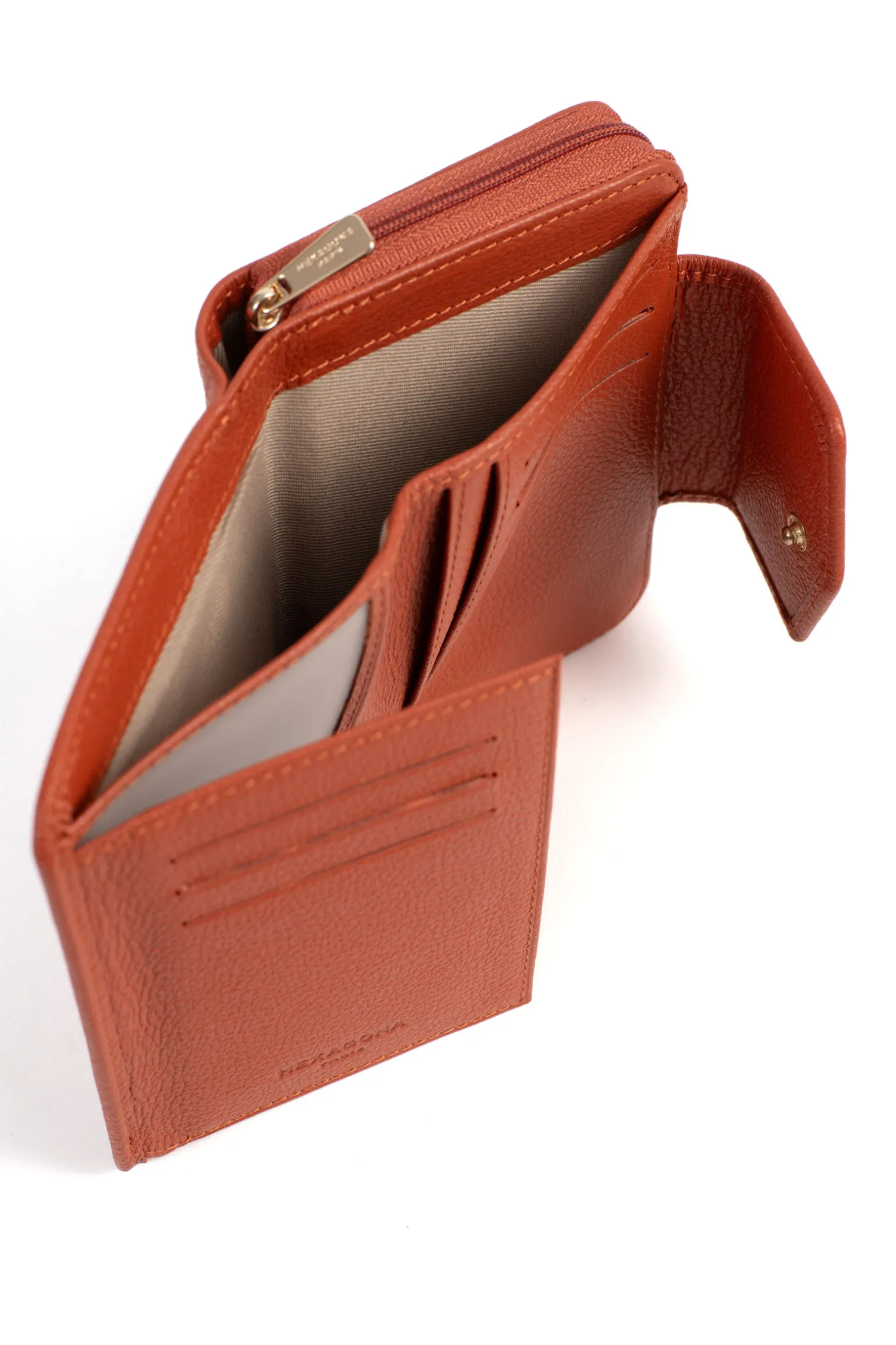 Portefeuille - 2 volets - Stop RFID - Cuir