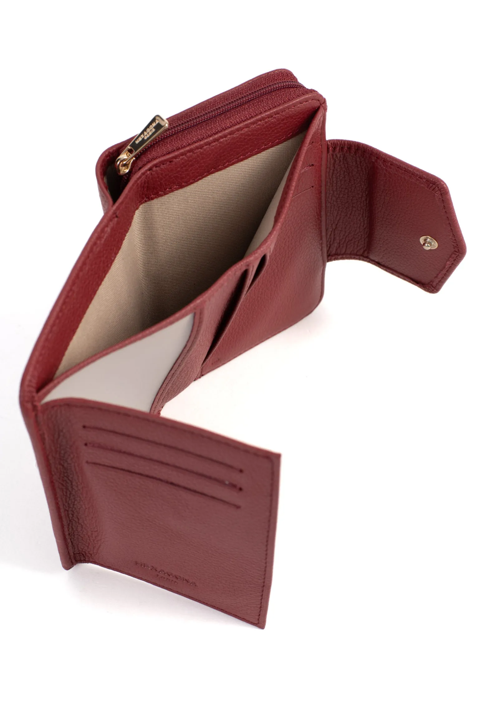 Portefeuille - 2 volets - Stop RFID - Cuir