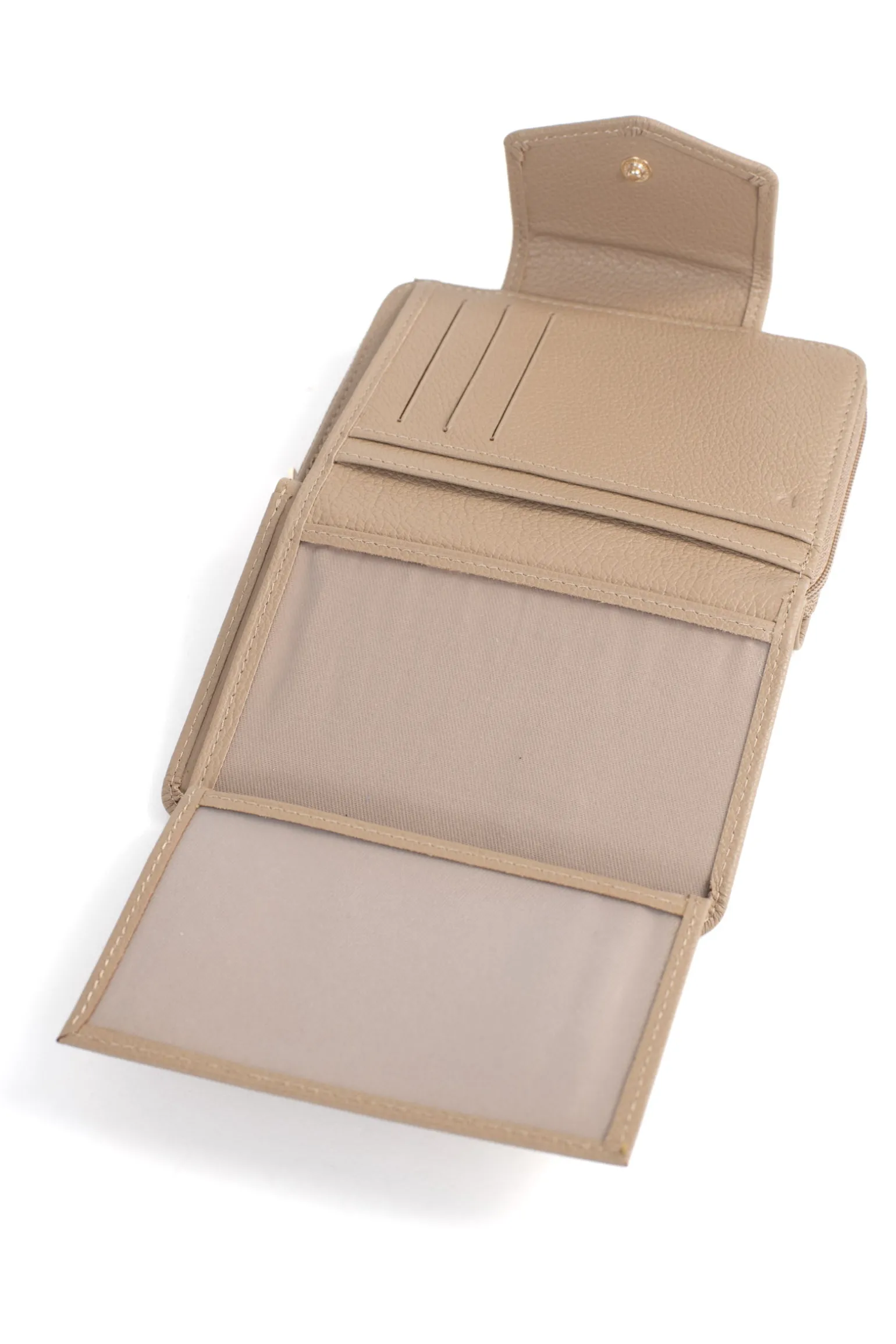 Portefeuille - 2 volets - Stop RFID - Cuir