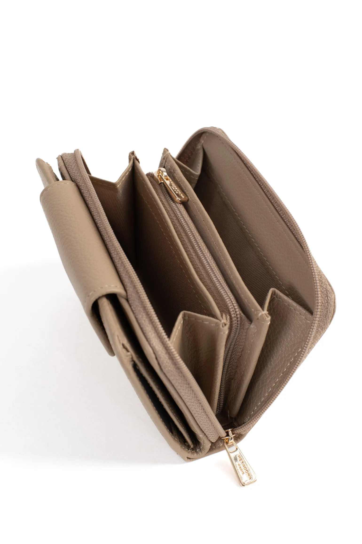 Portefeuille - 2 volets - Stop RFID - Cuir