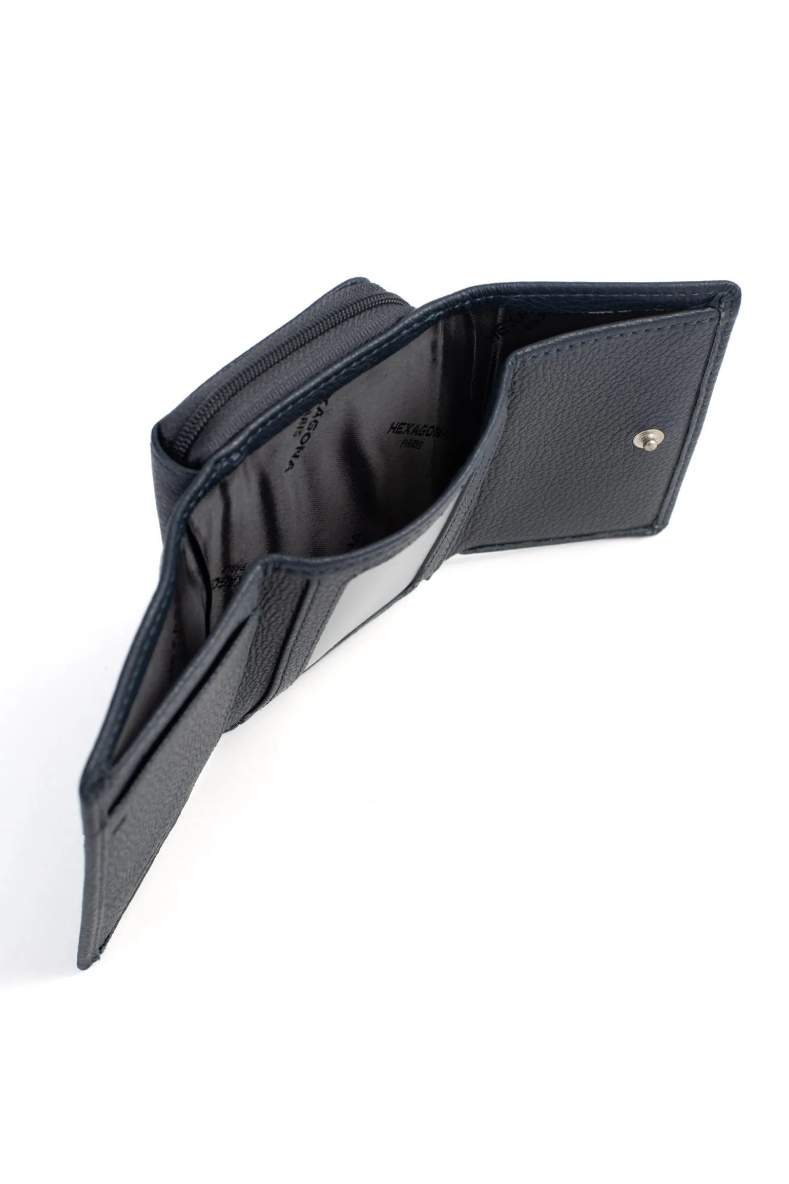 Portefeuille - 2 volets - Stop RFID - Cuir