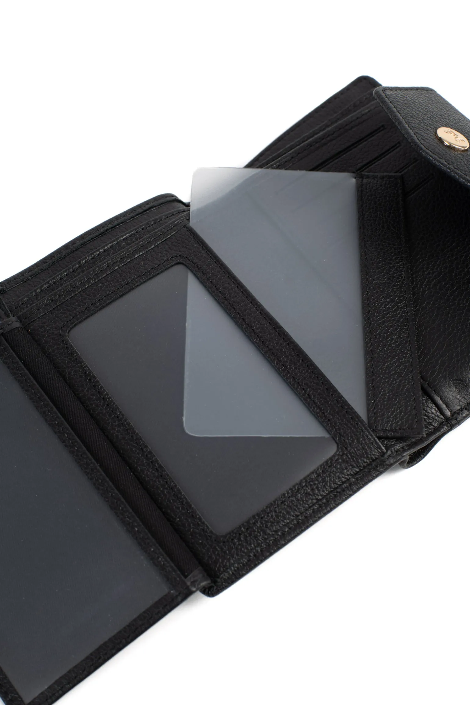 Portefeuille - 2 volets - Stop RFID - Cuir
