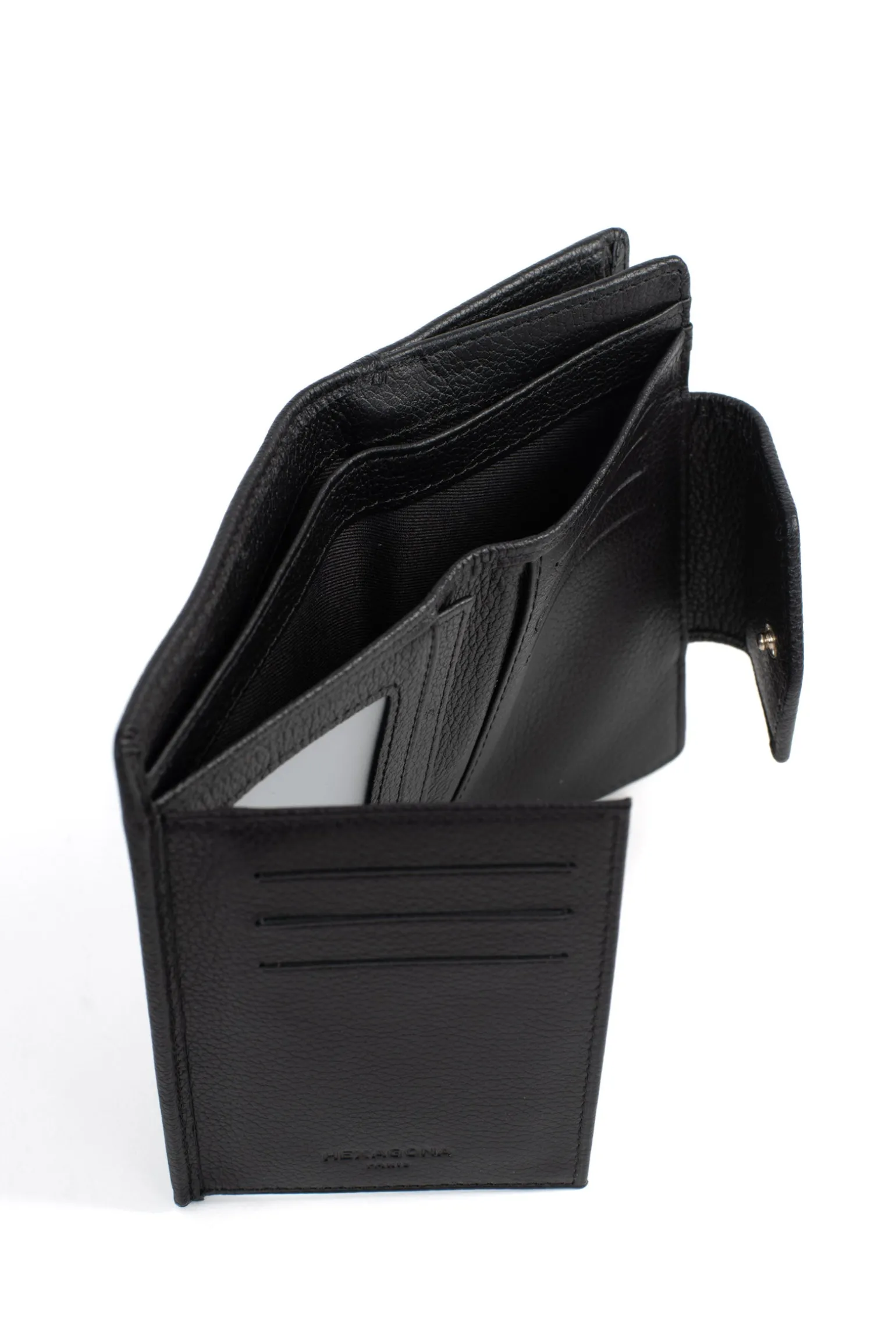 Portefeuille - 2 volets - Stop RFID - Cuir