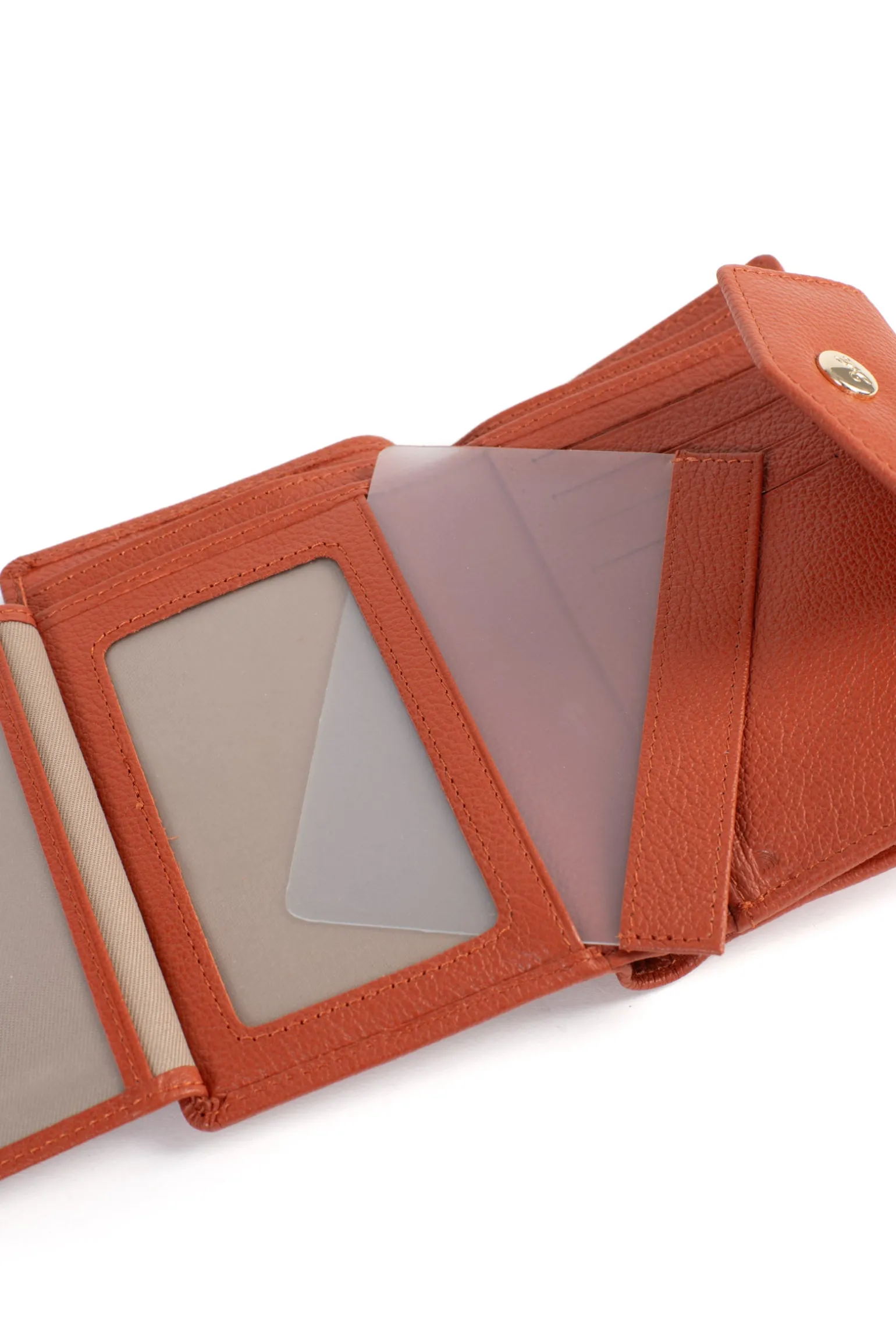 Portefeuille - 2 volets - Stop RFID - Cuir