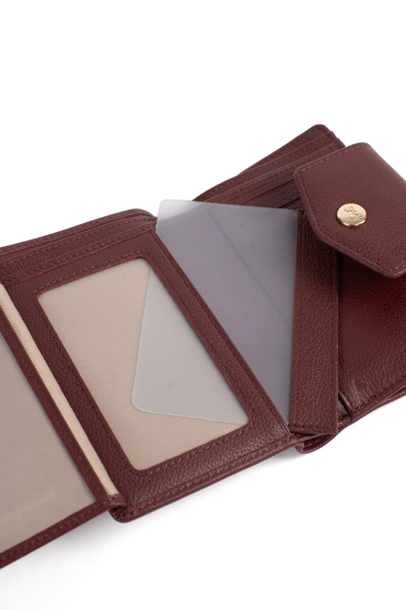 Portefeuille - 2 volets - Stop RFID - Cuir