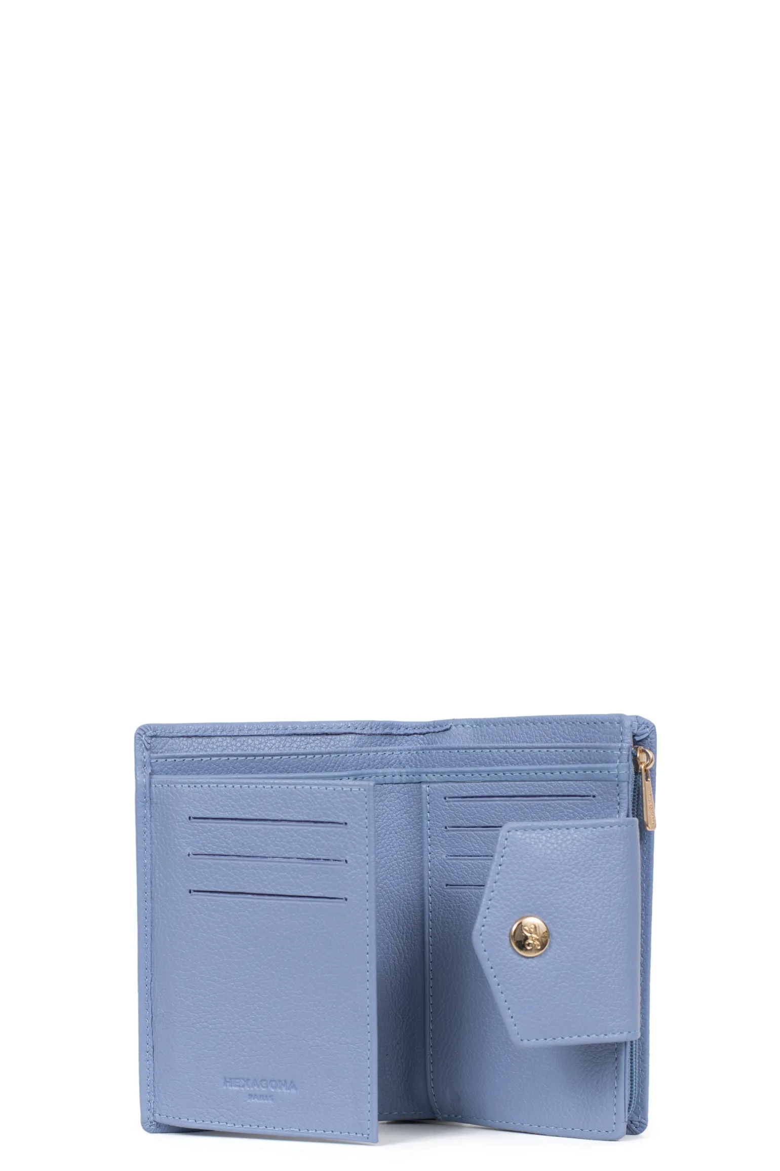 Portefeuille - 2 volets - Stop RFID - Cuir
