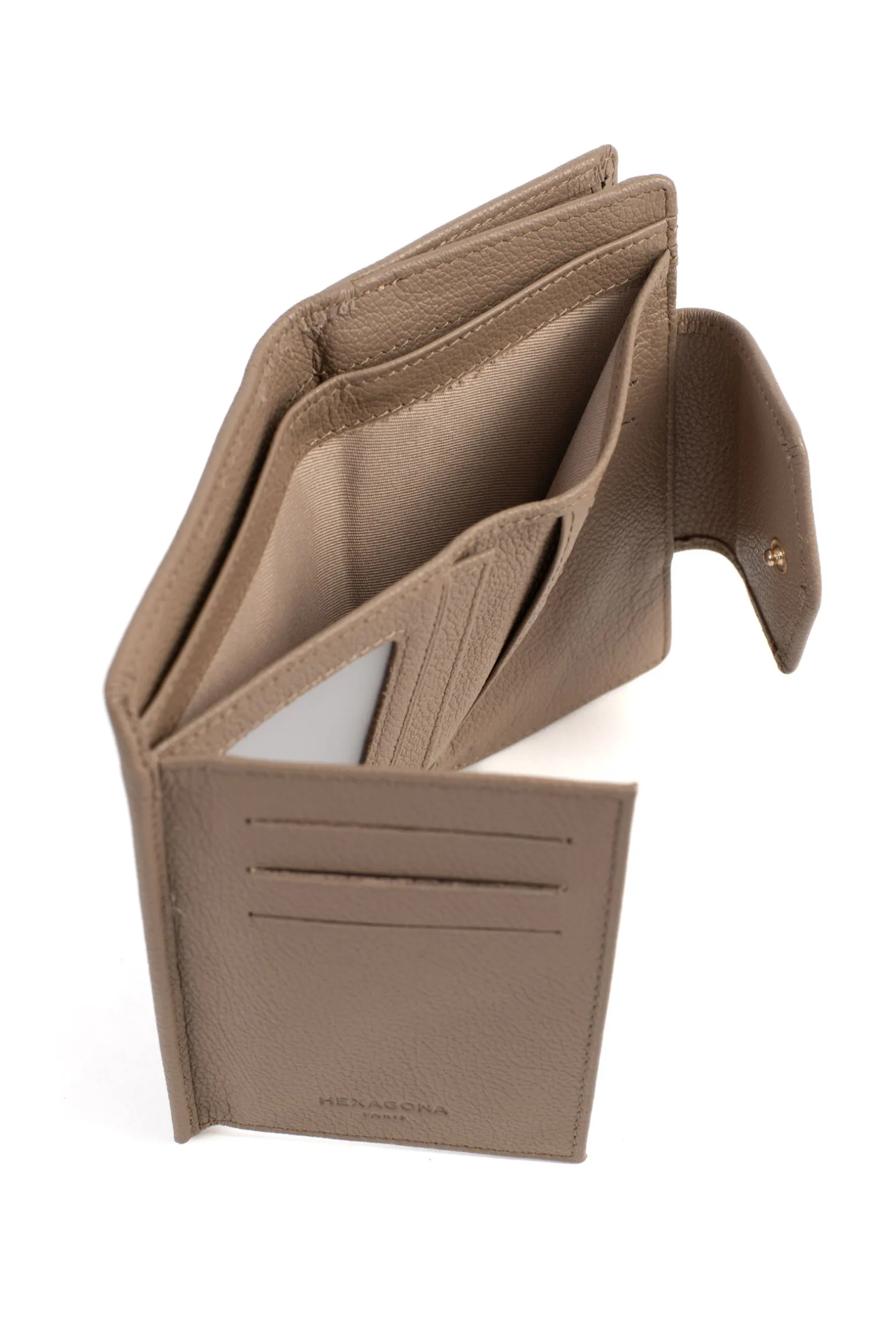 Portefeuille - 2 volets - Stop RFID - Cuir