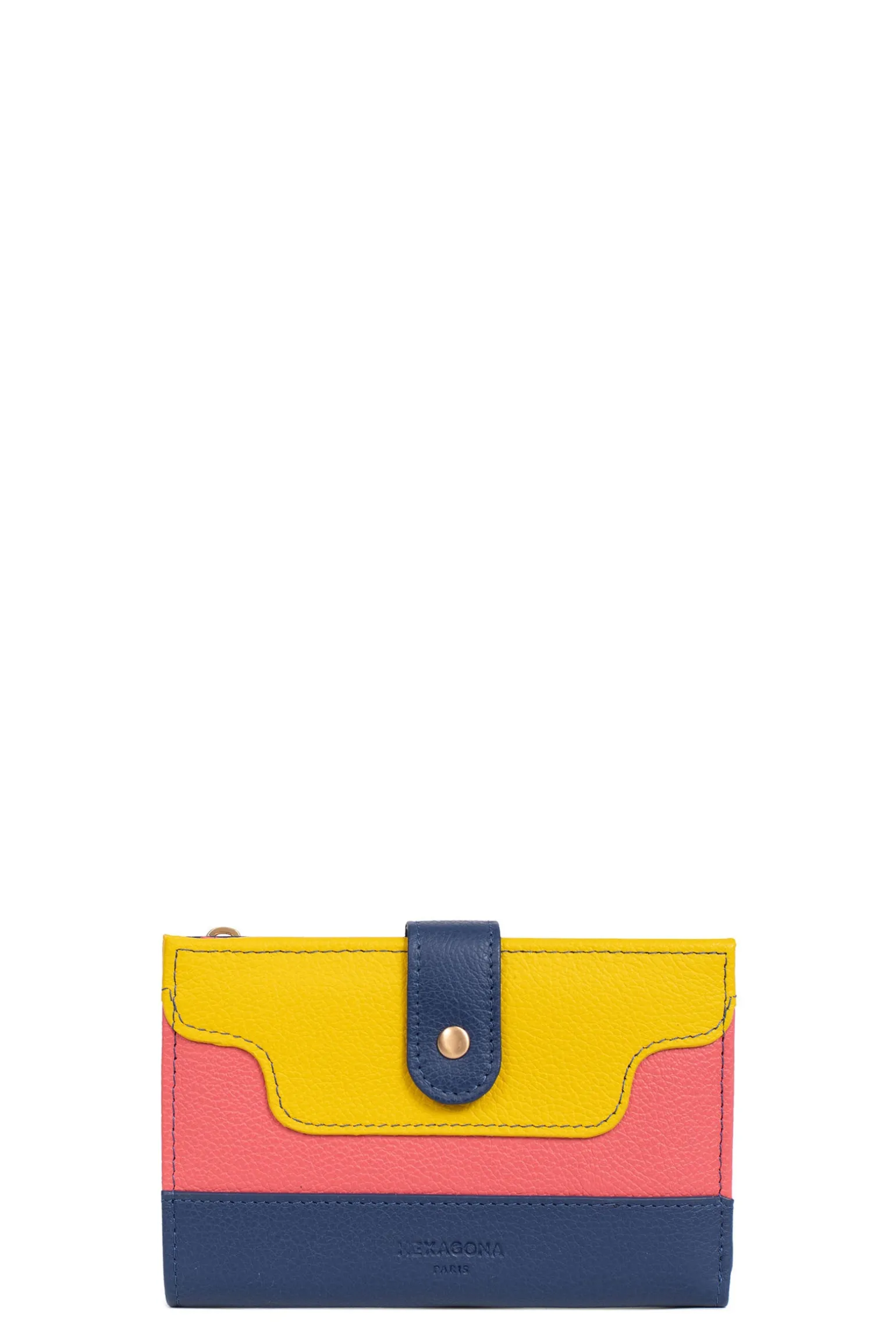Portefeuille - 2 volets - Stop RFID - Cuir