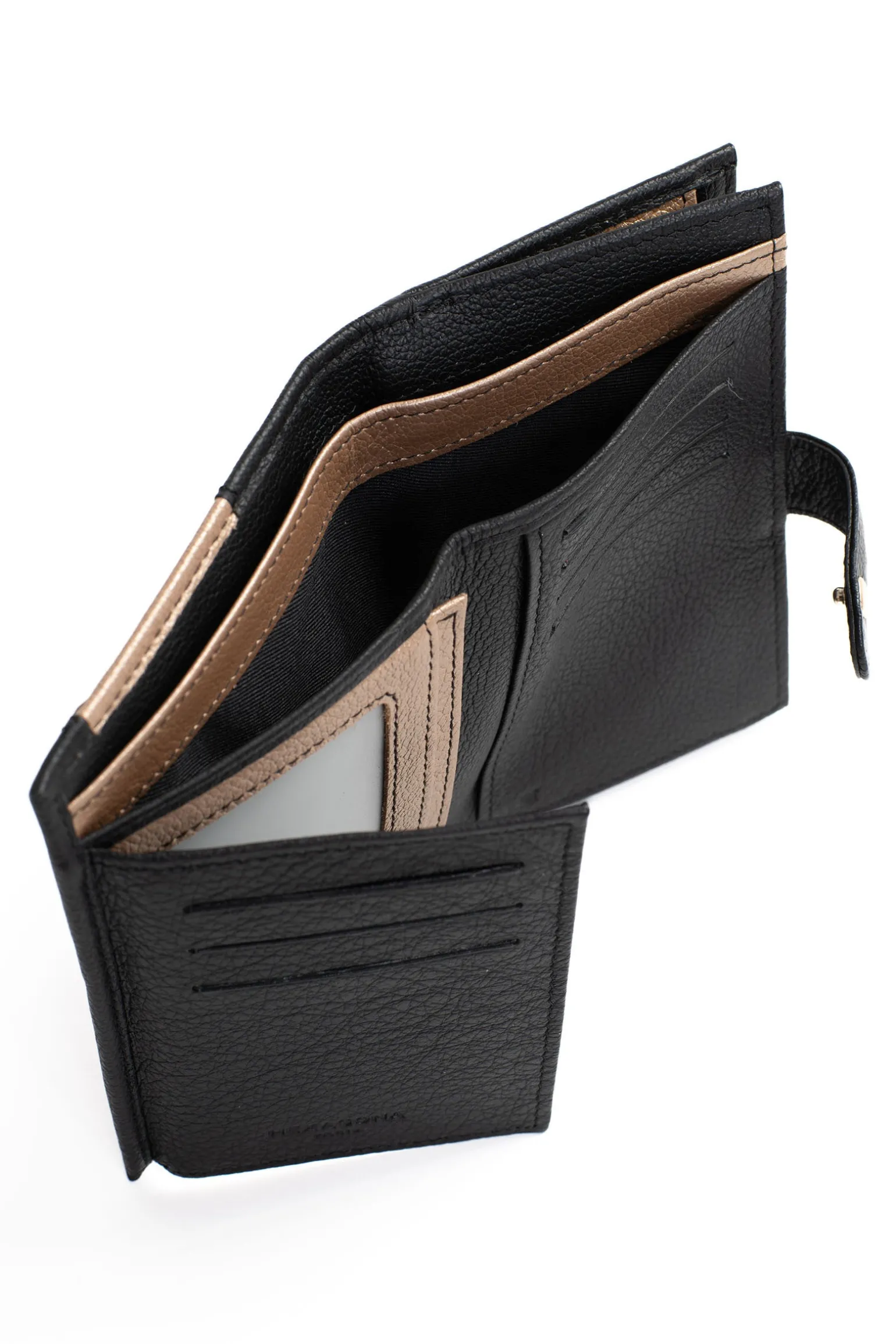 Portefeuille - 2 volets - Stop RFID - Cuir