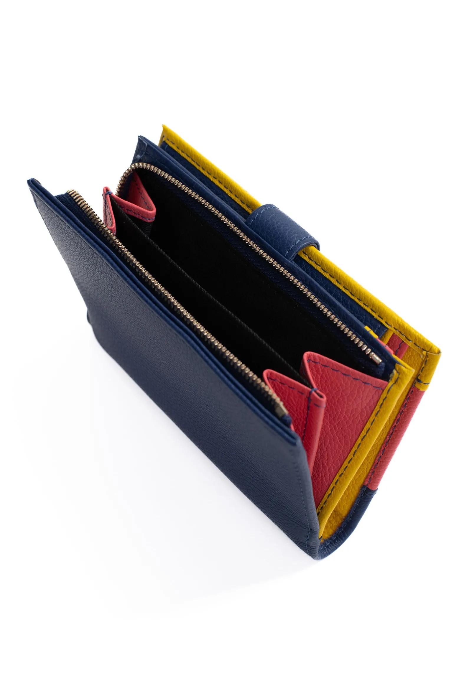 Portefeuille - 2 volets - Stop RFID - Cuir