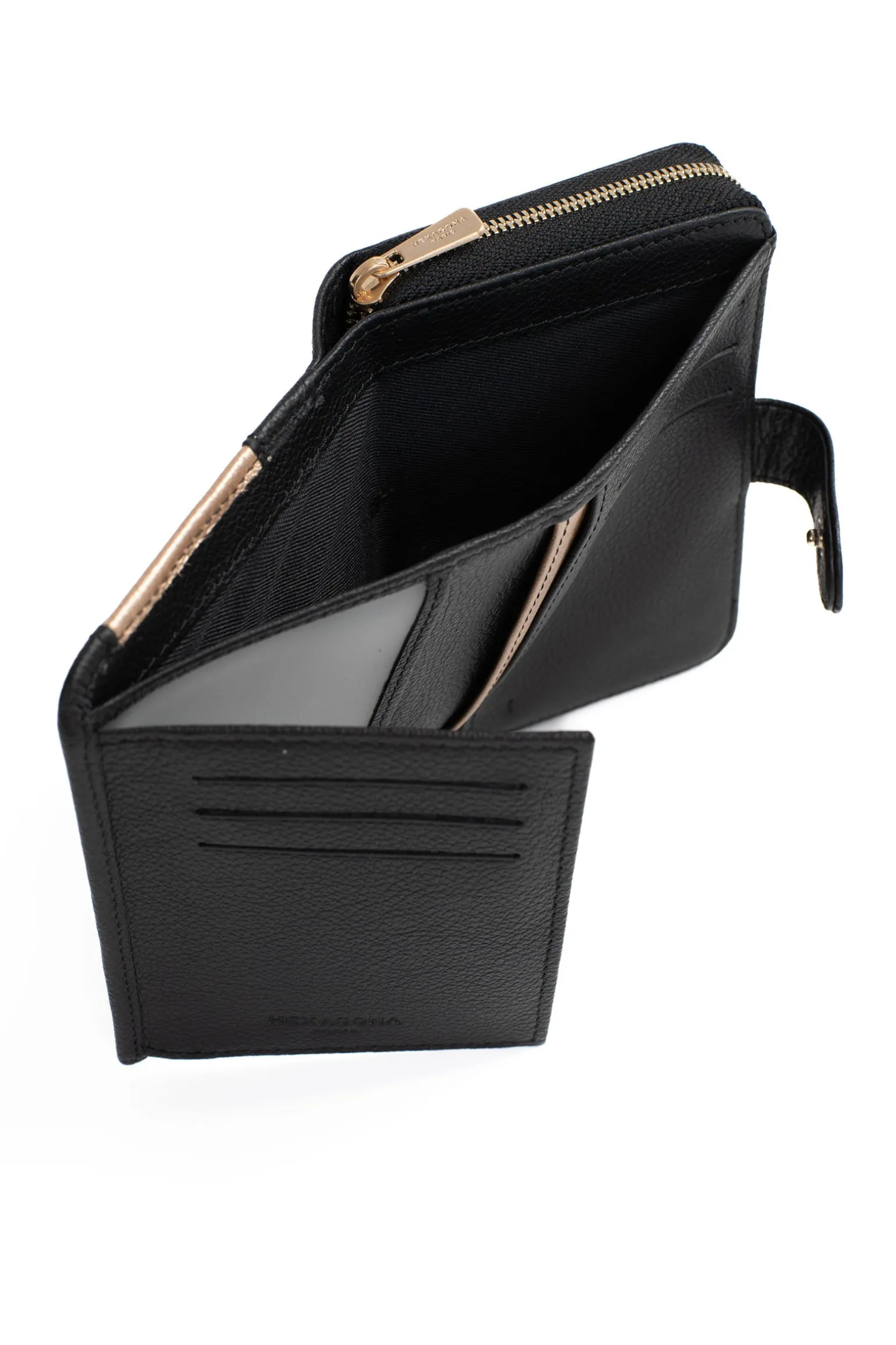 Portefeuille - 2 volets - Stop RFID - Cuir