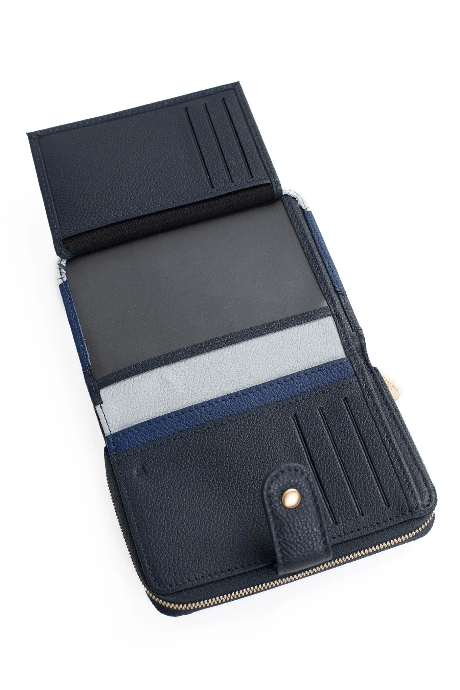 Portefeuille - 2 volets - Stop RFID - Cuir