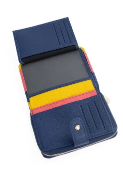 Portefeuille - 2 volets - Stop RFID - Cuir