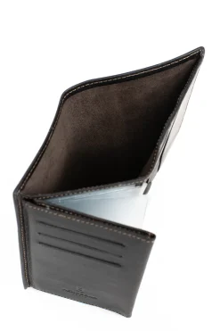 Portefeuille européen - 3 volets - Cuir