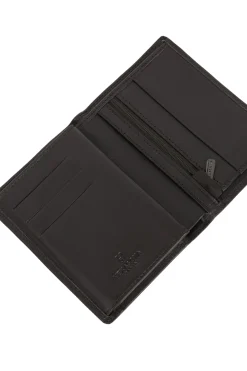 Portefeuille européen - 3 volets - Stop RFID - Cuir