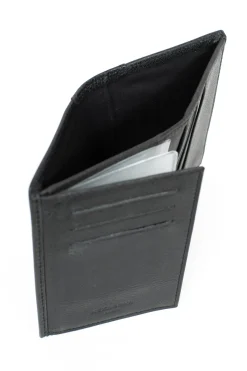 Portefeuille européen - 2 volets - Cuir