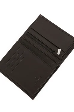 Portefeuille européen - 2 volets - Cuir