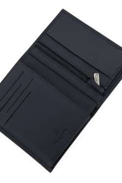 Portefeuille européen - 2 volets - Cuir