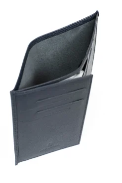 Portefeuille européen - 2 volets - Cuir