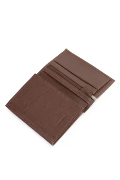 Portefeuille européen - 2 volets - Cuir