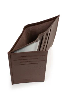 Portefeuille européen - 2 volets - Cuir