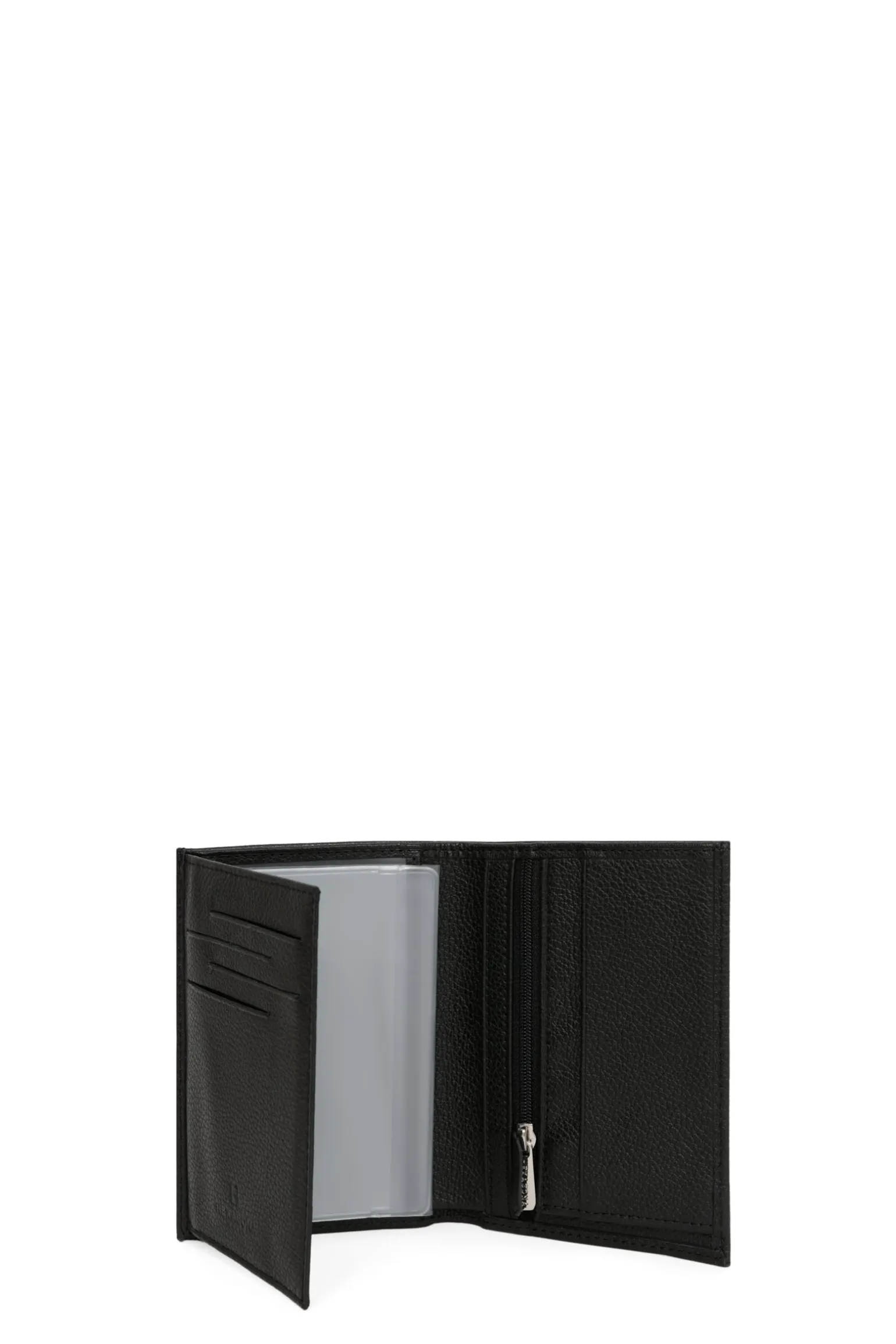 Portefeuille européen - 2 volets - Cuir