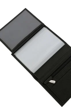 Portefeuille européen - 2 volets - Cuir