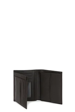 Portefeuille européen - 2 volets - Cuir