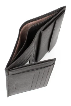 Portefeuille européen - 2 volets - Cuir
