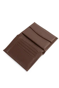 Portefeuille européen - 2 volets - Cuir
