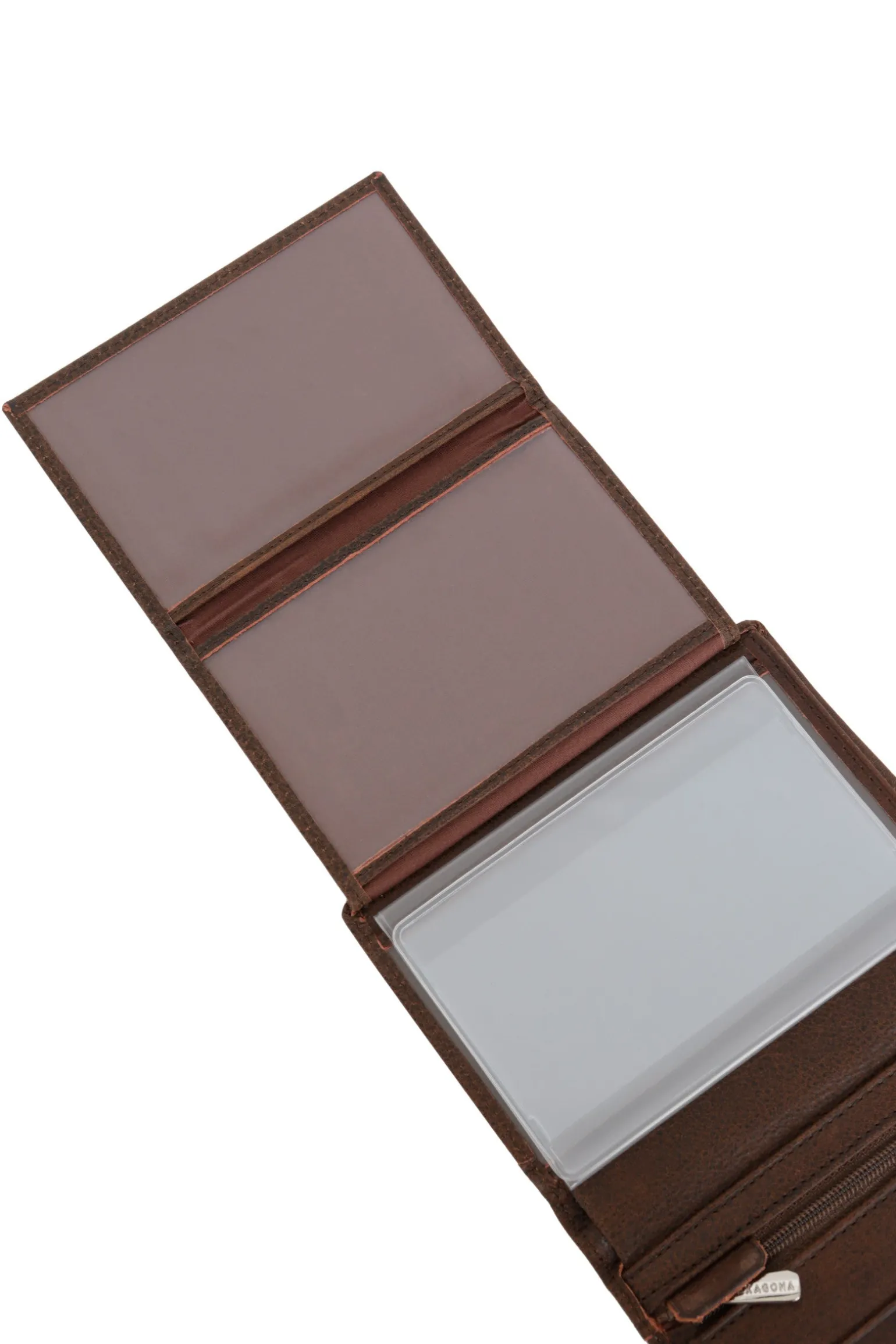 Portefeuille européen - 3 volets - Cuir