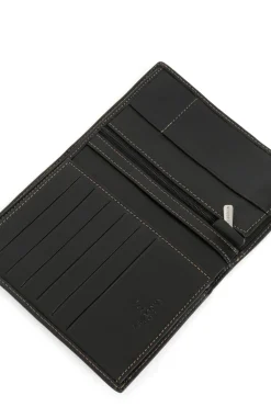 Portefeuille européen - 2 volets - Cuir