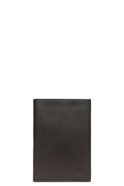 Portefeuille européen - 3 volets - Cuir