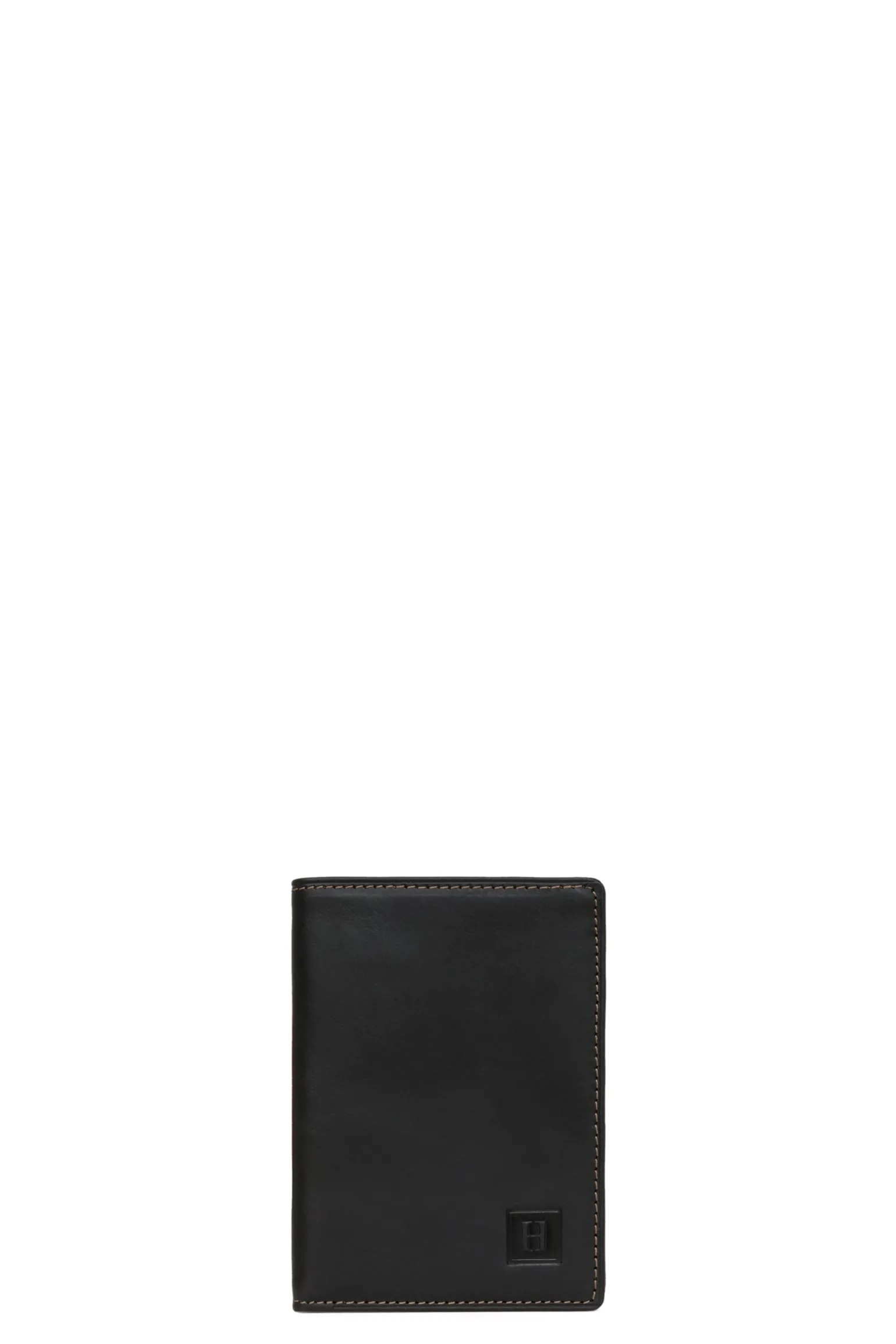 Portefeuille européen - 1 volet - Cuir