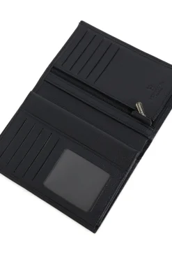 Portefeuille européen - 3 volets - Cuir